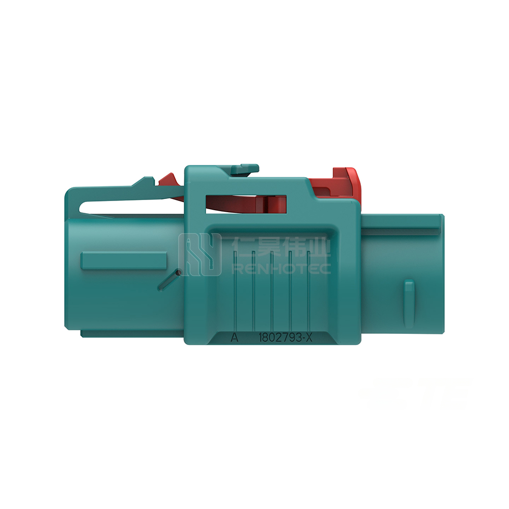 Cable-to-Board / Cable-to-Cable, Sealable, 180° Cable Exit, 1 Position, Z Code, Housing for Female Terminals, Crimp, Data Connectivity Housings - Image 2