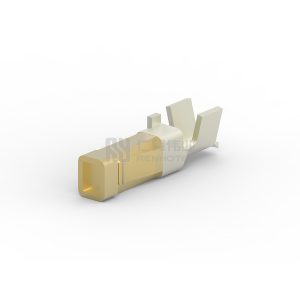 Receptacle Terminal,0.52 – 1.04 mm² Wire,0.8 mm Tab Width, Gold (Au),0.25 mm Tab Thickness, Unsealed, Terminates To Wire, FAKRA