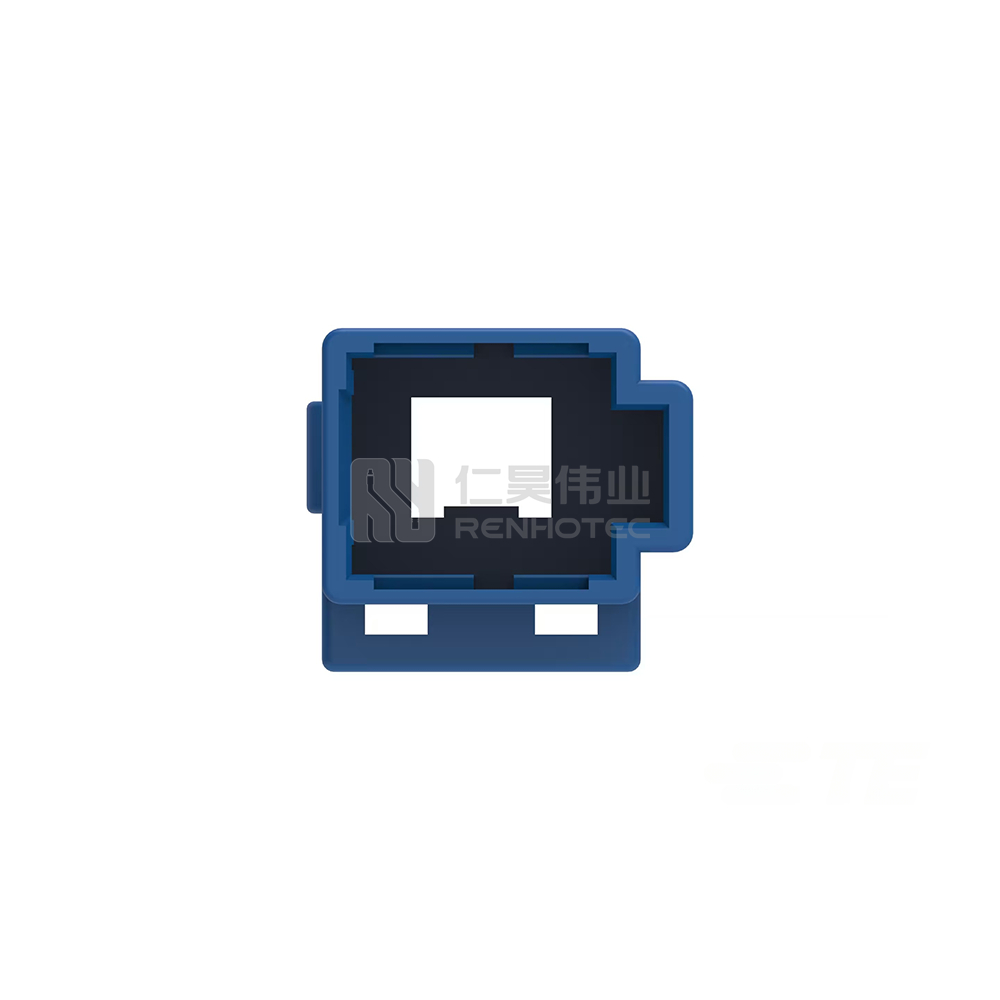 Wire-to-Wire, 180° Cable Exit, 1 Position, 8 Code, Shielded, Housing for Female Terminals, Crimp, FAKRA, Data Connectivity Housings - Image 5