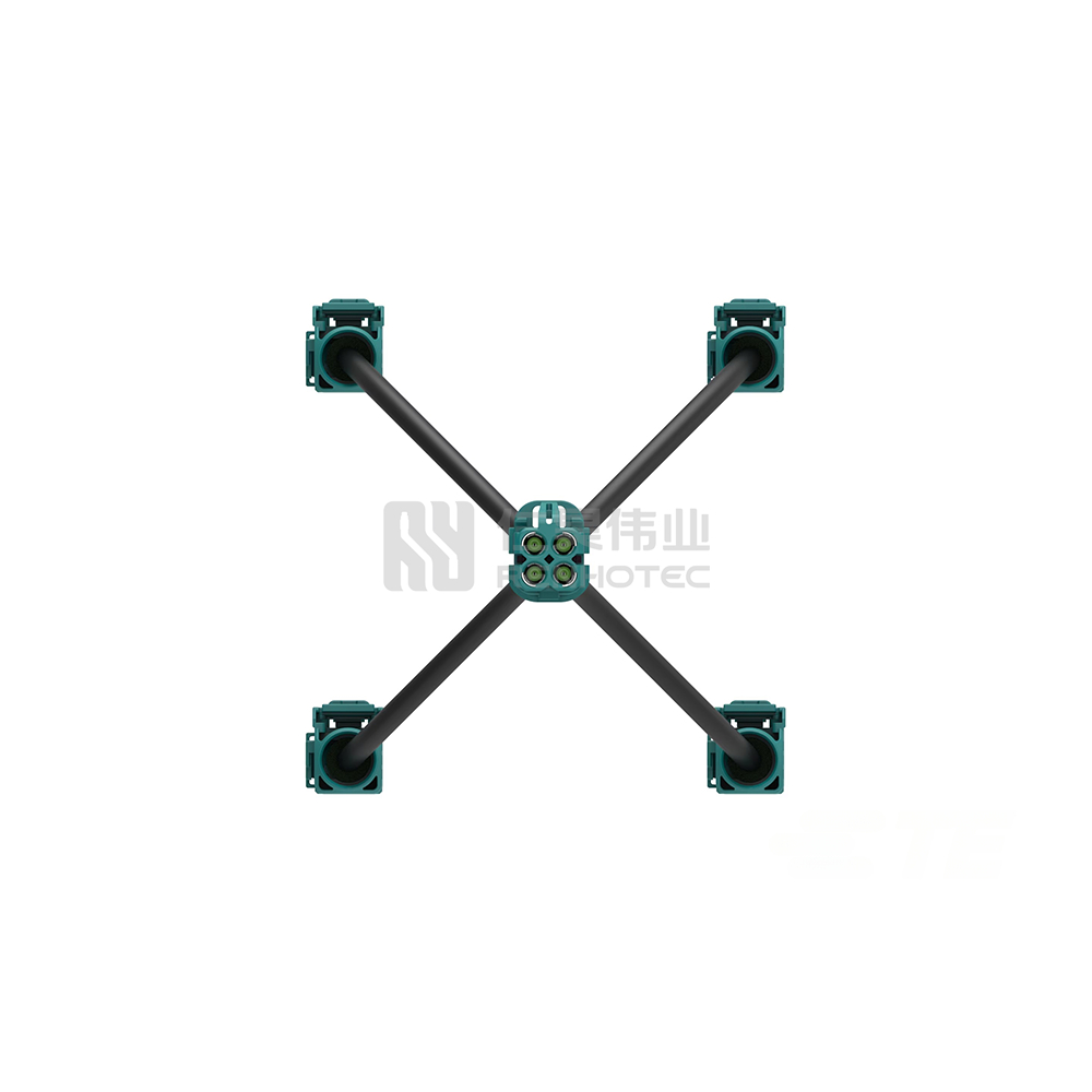 MATE-AX to FAKRA Cable Assembly, 1 m, Black Cable, 6 GHz, 50 ohm, PVC Jacket, 3.3 mm Diameter, MATE-AX Jack End A, FAKRA Jack End B - Image 5