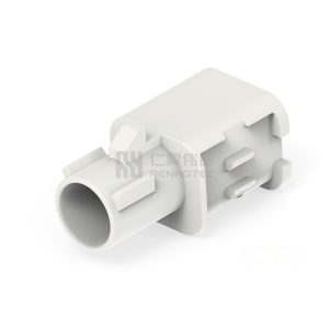 Cable-to-Cable, 180° Cable Exit, 1 Position, D Code, Housing for Female Terminals, Crimp, FAKRA, Data Connectivity Housings