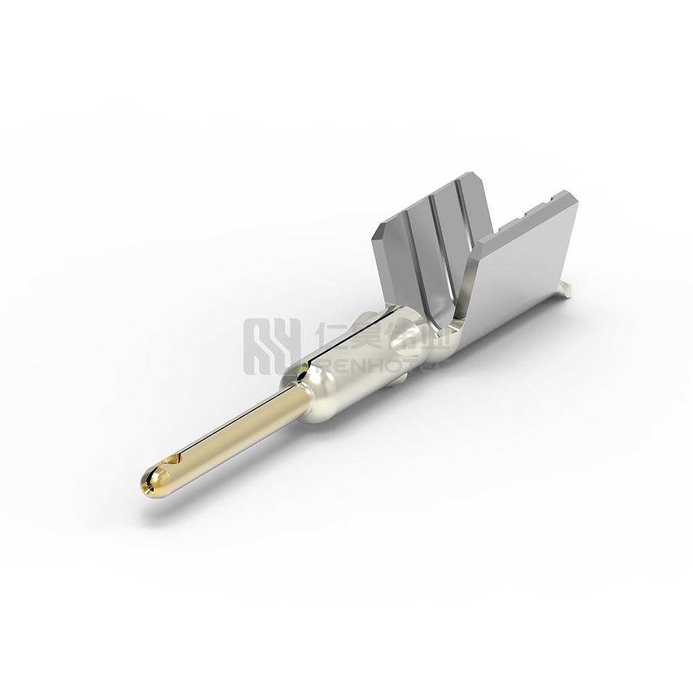 Pin Terminal, Gold (Au),0.5 mm Pin Diameter, Terminates To Wire & Cable, 11.33 mm Tab Length, FAKRA