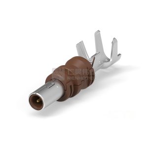 Pin Terminal, Gold (Au),0.5 in Pin Diameter, Terminates To Wire & Cable, 11.33 mm Tab Length, FAKRA