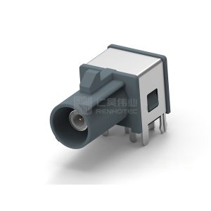 Black, PA66, Clip, FAKRA