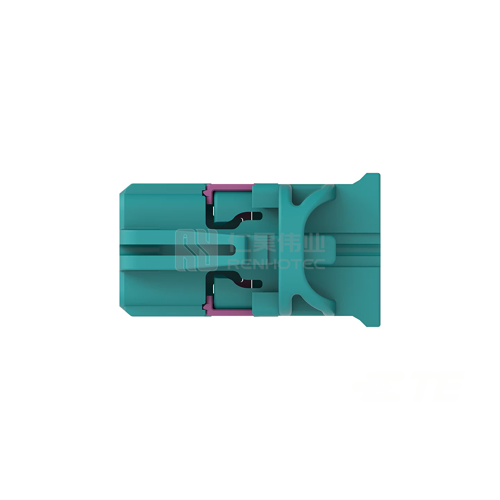 Cable-to-Cable, 180° Cable Exit, 4 Position, A Code, Housing for Male Terminals, 4 mm Centerline, Crimp, Data Connectivity Housings