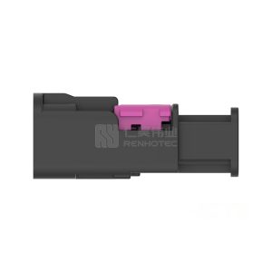 Cable-to-Cable, 180° Cable Exit, 2 Position, B Code, Housing for Male Terminals, 4 mm Centerline, Crimp, Data Connectivity Housings