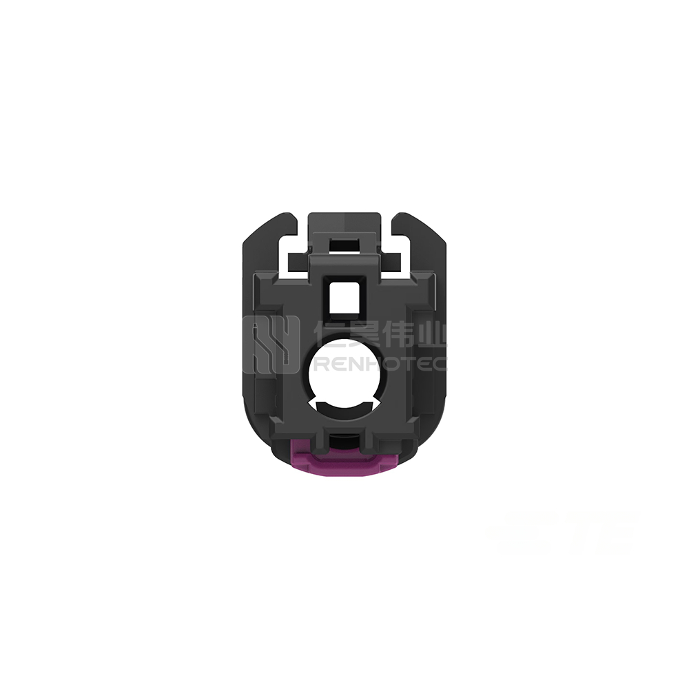 Cable-to-Cable / Wire-to-Wire, 180° Cable Exit, 1 Position, B Code, Housing for Female Terminals, Crimp, High Speed Data, Data Connectivity Housings - Image 4