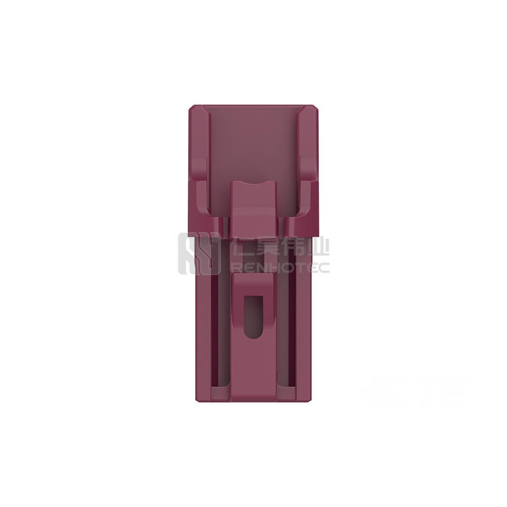 Cable-to-Cable / Wire-to-Wire, 180° Cable Exit, 1 Position, E Code, Housing for Female Terminals, Crimp, High Speed Data, Data Connectivity Housings - Image 3