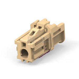 Cable-to-Cable / Wire-to-Wire, 180° Cable Exit, 1 Position, Z Code, Housing for Female Terminals, Crimp, High Speed Data, Data Connectivity Housings