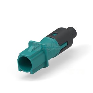 Cable-to-Cable / Wire-to-Wire, 180° Cable Exit, 1 Position, A Code, Housing for Male Terminals, Crimp, High Speed Data, Data Connectivity Housings