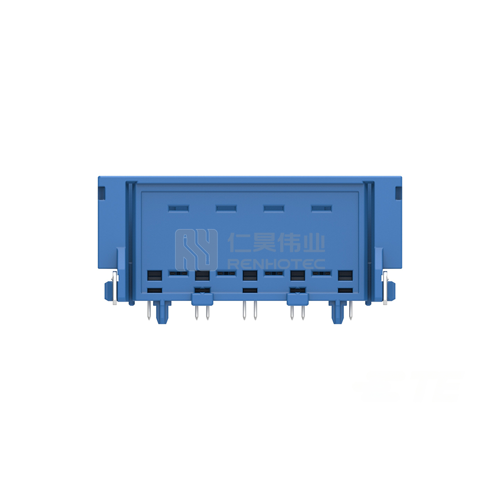 Wire-to-Board, Shielded, Vertical, 10 Position, Board Mount, Z Code, 1.8 mm Centerline, Signal, Data Connectivity Headers - Image 4