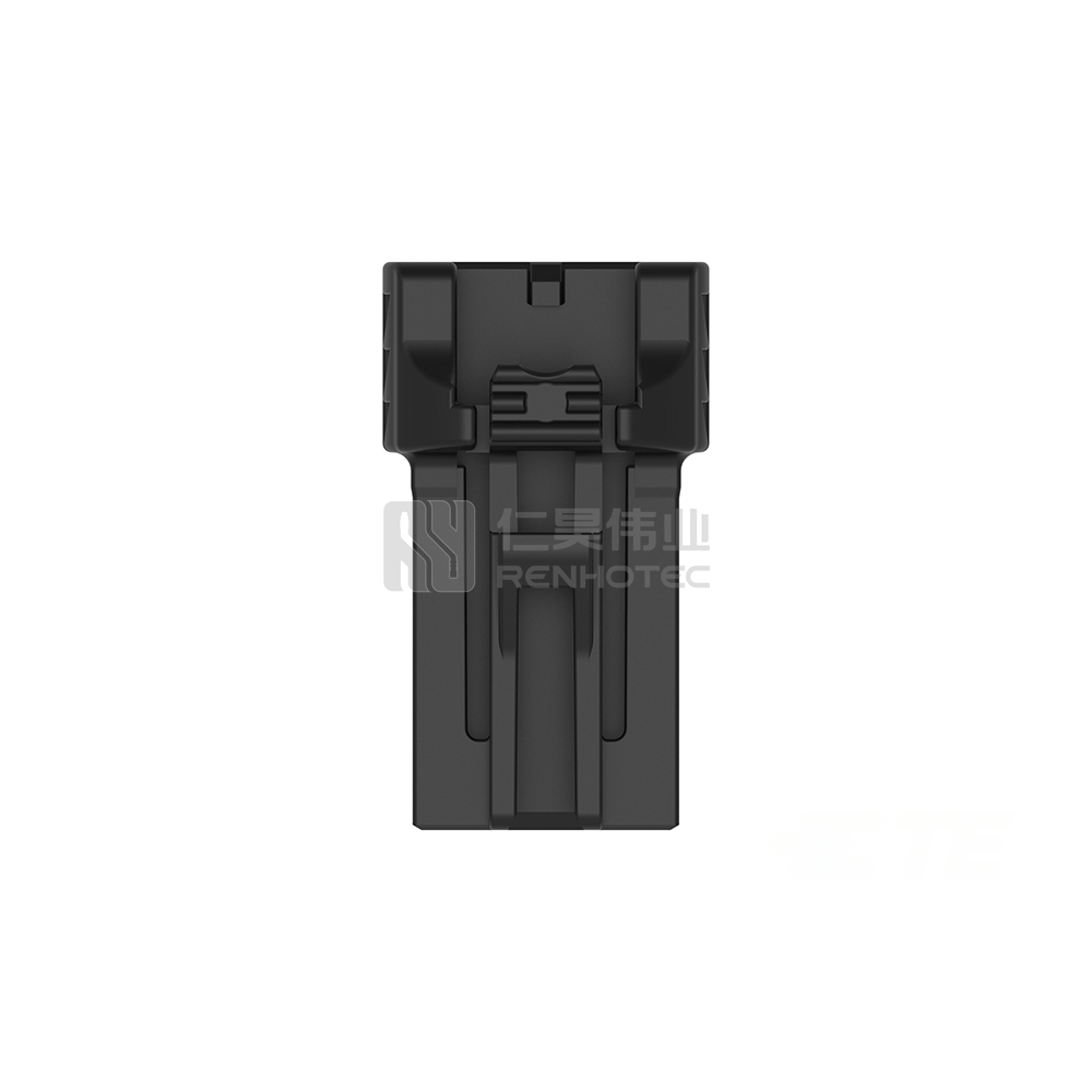 Cable-to-Cable, 90° Cable Exit, 1 Position, A Code, Housing for Female Terminals, Crimp, Cable Mount (Free-Hanging), Data Connectivity Housings - Image 3