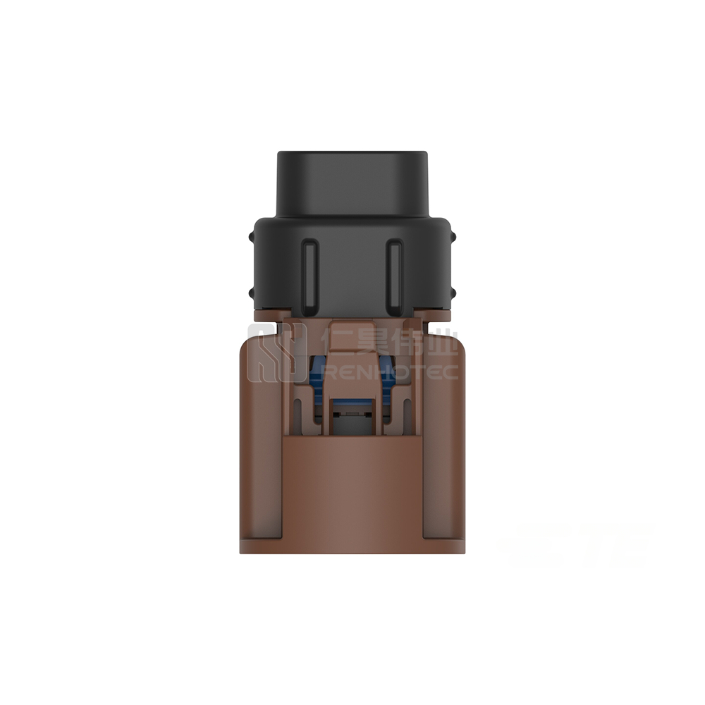 Cable-to-Cable, Sealable, 180° Cable Exit, 4 Position, F Code, Housing for Female Terminals, 5 mm Centerline, Data Connectivity Housings - Image 3