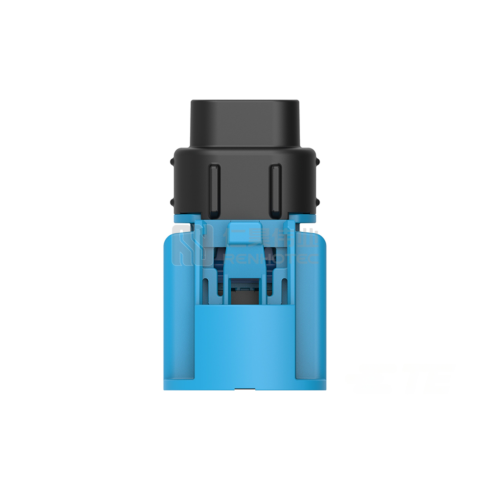 Wire-to-Board, Sealable, 180° Cable Exit, 4 Position, Z Code, Housing for Female Terminals, 5 mm Centerline, Crimp, Data Connectivity Housings - Image 3