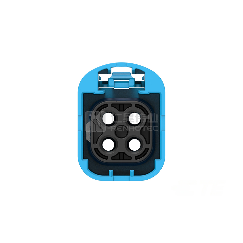 Wire-to-Board, Sealable, 180° Cable Exit, 4 Position, Z Code, Housing for Female Terminals, 5 mm Centerline, Crimp, Data Connectivity Housings - Image 5