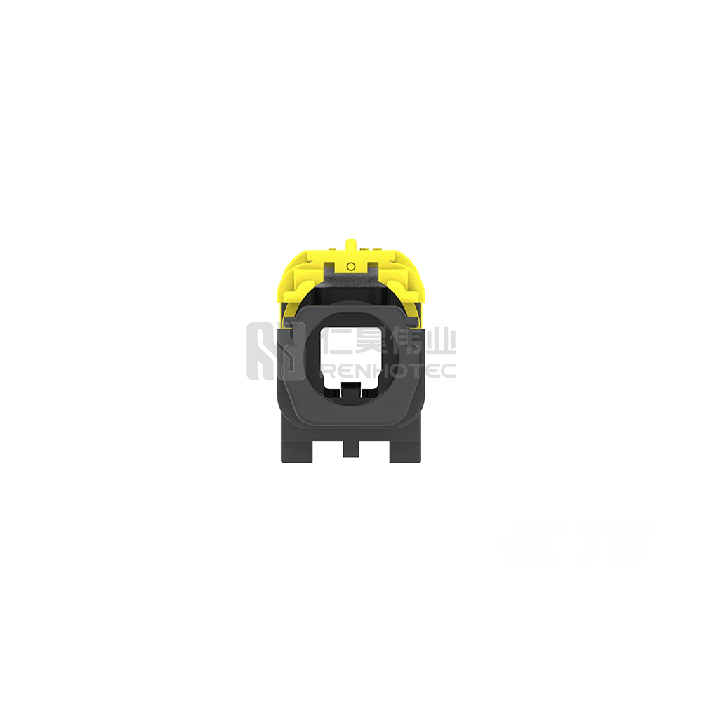 Wire-to-Wire, Sealable, 180° Cable Exit, 2 Position, A Code, Housing for Male Terminals, 1.8 mm Centerline, Data Connectivity Housings - Image 4