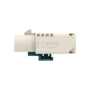 12 V, 22 Position, Automotive Housing for Female Terminals, Wire-to-Wire, White, Wire & Cable, Power & Signal, Cable Mount (Free-Hanging), FAKRA