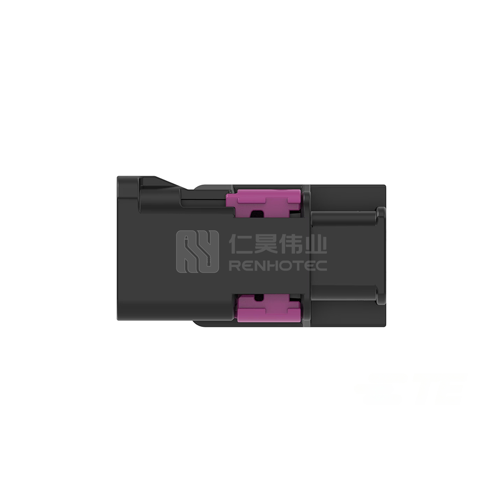 Cable-to-Cable, 180° Cable Exit, 4 Position, A Code, Housing for Female Terminals, 4 mm Centerline, Crimp, Data Connectivity Housings