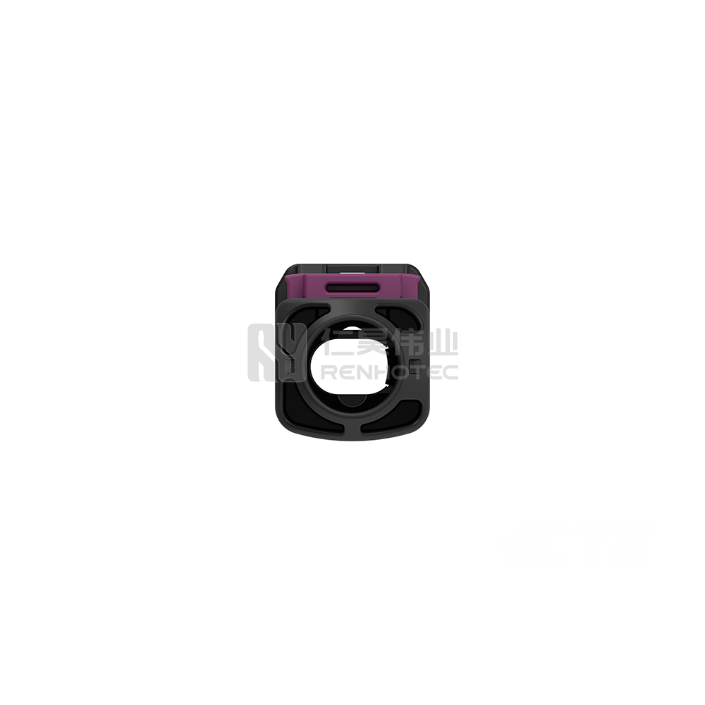 Cable-to-Cable, 180° Cable Exit, 1 Position, A Code, Housing for Female Terminals, Crimp, Cable Mount (Free-Hanging), Data Connectivity Housings - Image 2