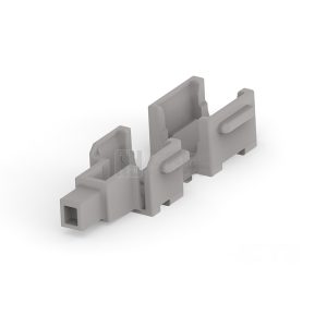 Cable-to-Cable, 180° Cable Exit, 2 Position, A Code, Housing for Female Terminals, 8 mm Centerline, Crimp, FAKRA, Data Connectivity Housings