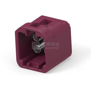 Cable-to-Board / Wire-to-Board, Shielded, Vertical, 4 Position, Board Mount, D Code, 4 mm Centerline, Signal, Data Connectivity Headers