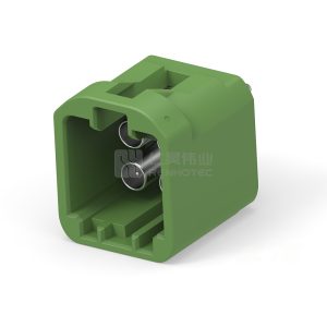 Cable-to-Board / Wire-to-Board, Shielded, Vertical, 4 Position, Board Mount, E Code, 4 mm Centerline, Signal, Data Connectivity Headers