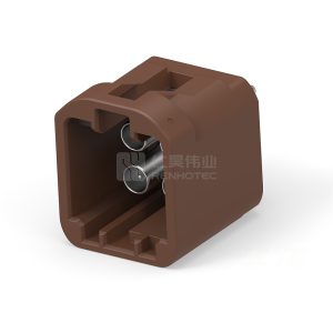 Cable-to-Board / Wire-to-Board, Shielded, Vertical, 4 Position, Board Mount, F Code, 4 mm Centerline, Signal, Data Connectivity Headers