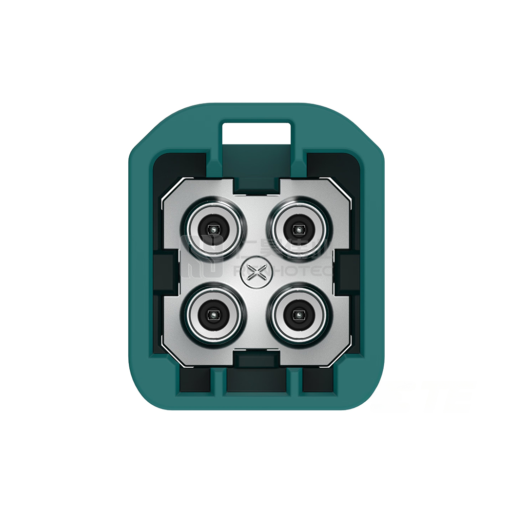 Cable-to-Board / Wire-to-Board, Shielded, Vertical, 4 Position, Board Mount, Z Code, 4 mm Centerline, Signal, Data Connectivity Headers - Image 5