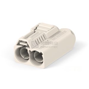 Cable-to-Cable, 180° Cable Exit, 2 Position, C Code, Housing for Female Terminals, 8 mm Centerline, Crimp, FAKRA, Data Connectivity Housings