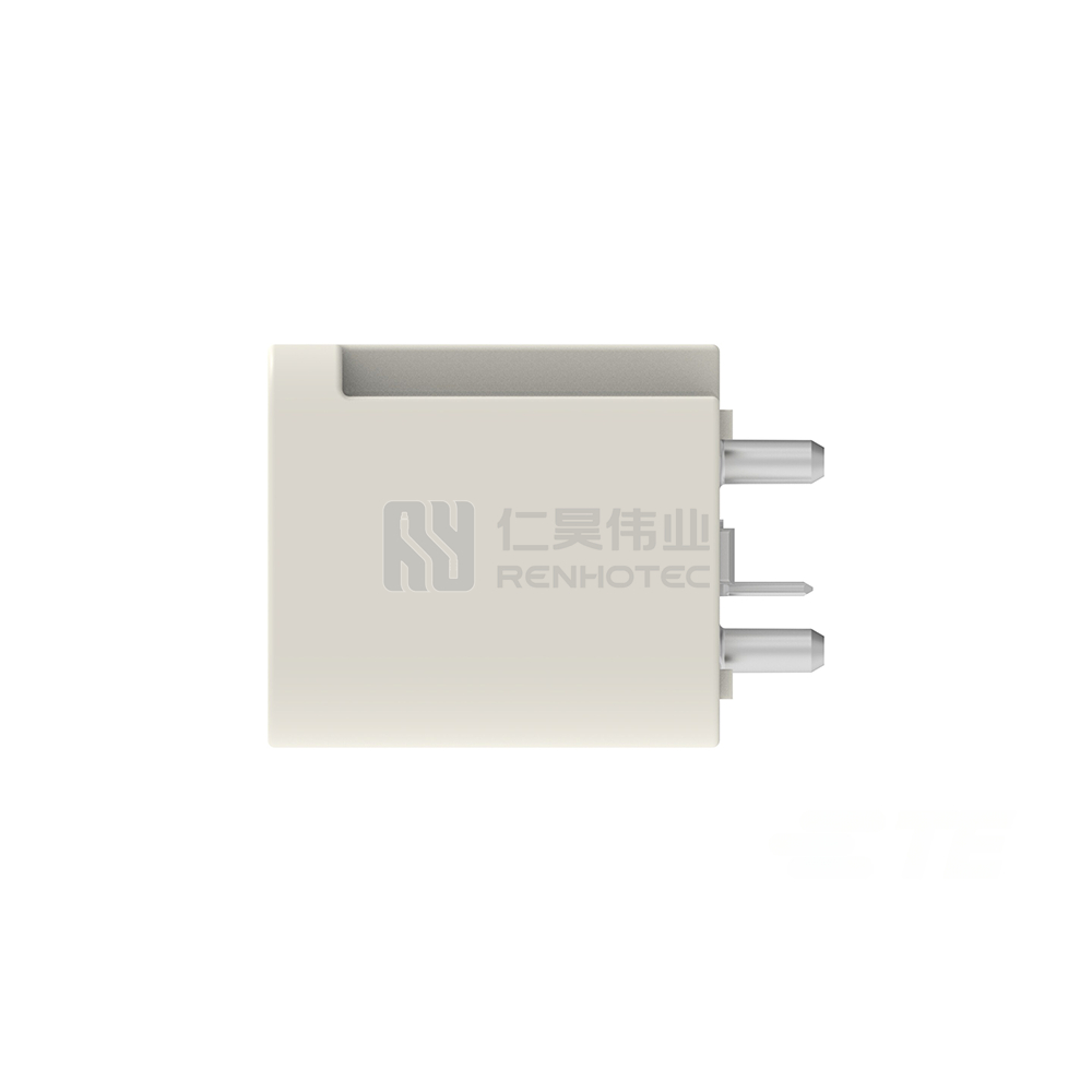 Cable-to-Board / Wire-to-Board, Shielded, Vertical, 1 Position, Board Mount, B Code, Signal, Data Connectivity Headers