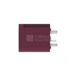 Cable-to-Board / Wire-to-Board, Shielded, Vertical, 1 Position, Board Mount, D Code, Signal, Data Connectivity Headers