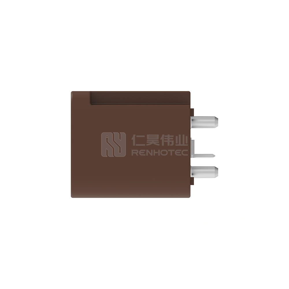 Cable-to-Board / Wire-to-Board, Shielded, Vertical, 1 Position, Board Mount, F Code, Signal, Data Connectivity Headers