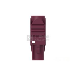 FAKRA Connector, Plug, 50 ohm, Locking, 6 GHz, Cable-to-Board, 1 Position, Printed Circuit Board, Solder, FAKRA