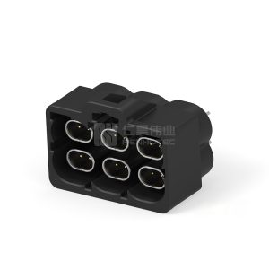 Cable-to-Board, Shielded, Vertical, 12 Position, Board Mount, A Code, 2 mm Centerline, Signal, Data Connectivity Headers