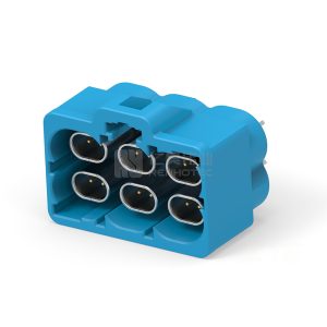 Wire-to-Board, Shielded, Vertical, 12 Position, Board Mount, C Code, 2 mm Centerline, Signal, Data Connectivity Headers