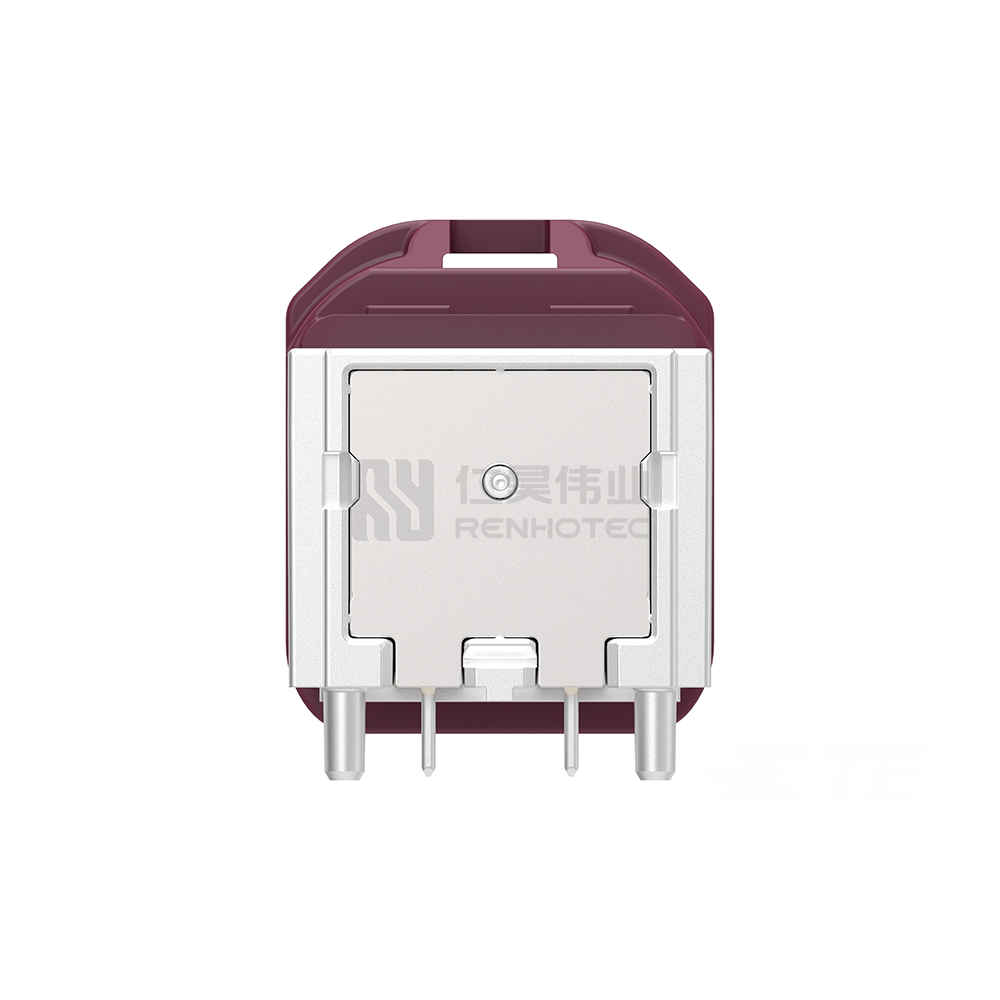 Wire-to-Board, Shielded, Horizontal, 4 Position, Board Mount, D Code, 4 mm Centerline, Signal, Data Connectivity Headers - Image 4