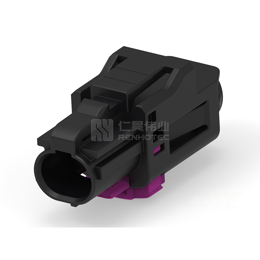 180° Cable Exit, 1 Position, A Code, Plug, Crimp, Cable Mount (Free-Hanging), Data Connectivity Housings