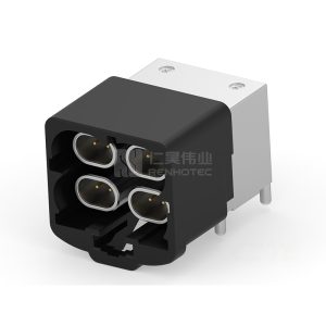 Cable-to-Board, Horizontal, 8 Position, Board Mount, A Code, 2 mm Centerline, Data Connectivity Headers