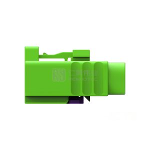 Cable-to-Cable, 180° Cable Exit, 1 Position, A Code, Housing for Male Terminals, Crimp, Cable Mount (Free-Hanging), FAKRA, Data Connectivity Housings