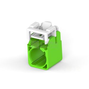 90° Cable Exit, 1 Position, Plug, Crimp, Cable Mount (Free-Hanging), FAKRA, Data Connectivity Housings