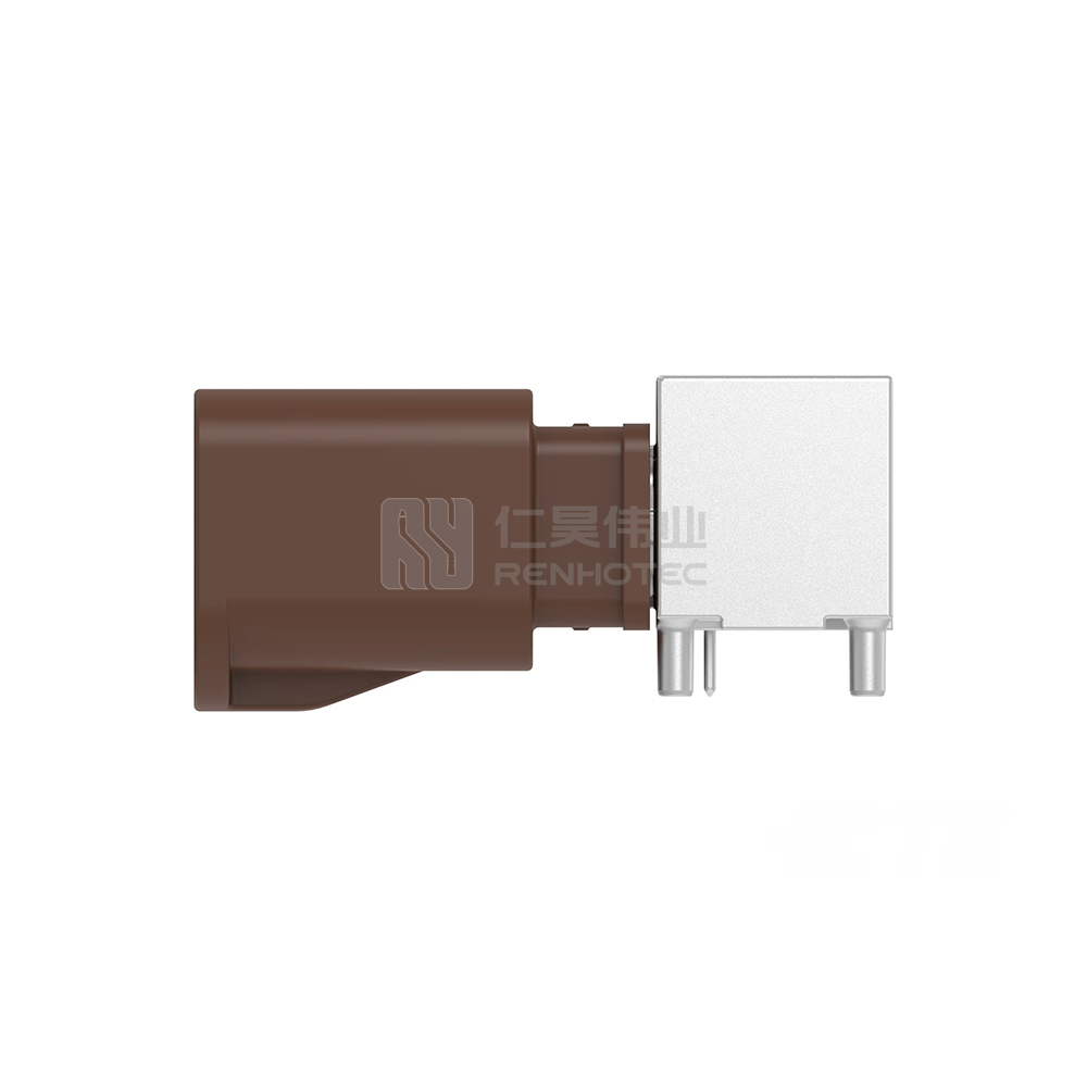 Cable-to-Cable, 180° Cable Exit, 2 Position, A Code, Housing for Male Terminals, 4 mm Centerline, Crimp, Data Connectivity Housings