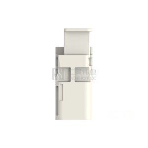 Cable-to-Cable / Wire-to-Wire, 180° Cable Exit, 1 Position, C Code, Housing for Male Terminals, Crimp, High Speed Data, Data Connectivity Housings