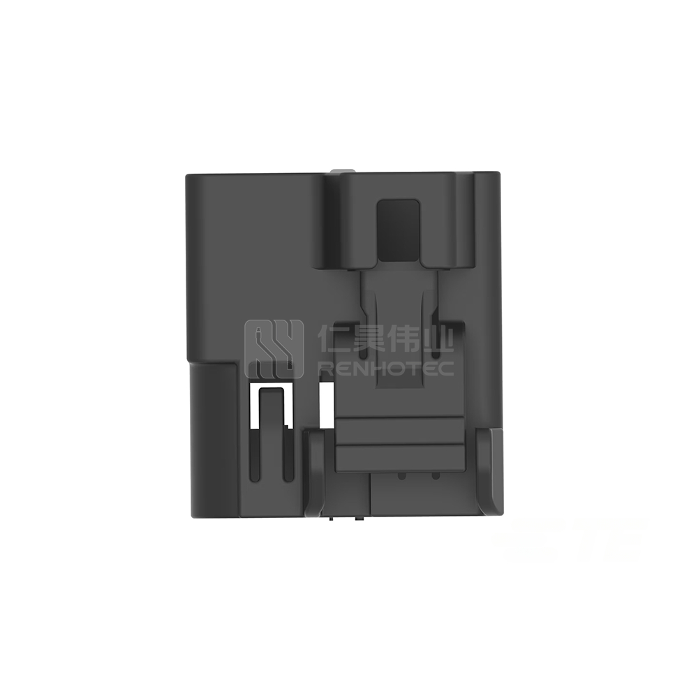 Wire-to-Wire, 180° Cable Exit, 2 Position, C Code, Housing for Female Terminals, 8 mm Centerline, FAKRA, Data Connectivity Housings - Image 3
