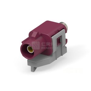 Cable-to-Cable / Wire-to-Wire, 90° Cable Exit, 2 Position, A Code, Housing for Female Terminals, FAKRA, Data Connectivity Housings