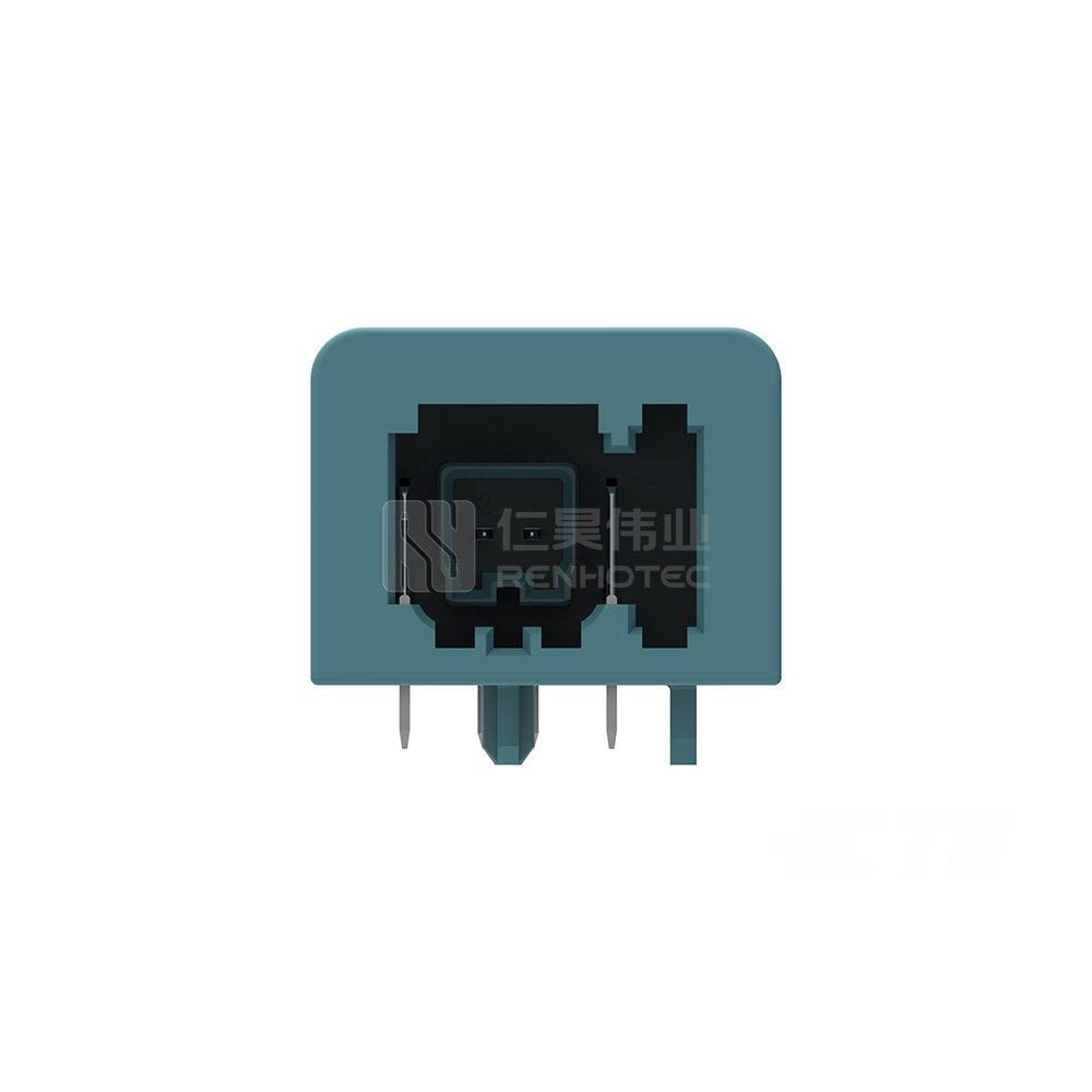 Wire-to-Board, Shielded, Horizontal, 2 Position, Board Mount, Z Code, 1.8 mm Centerline, Signal, Data Connectivity Headers - Image 3