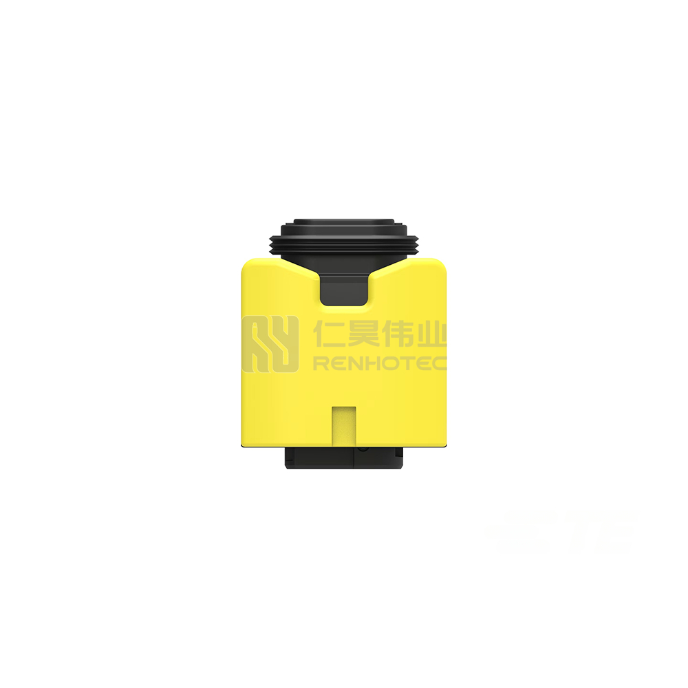 Wire-to-Wire, Sealable, 180° Cable Exit, 8 Position, A Code, Shielded, Heavy Duty Sealed Connector Series, Data Connectivity Housings - Image 2