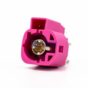 HSD 4+2P H Code Male Straight PCB Mount Connector