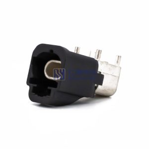 HMTD Male A Code R/A PCB Mount Connector