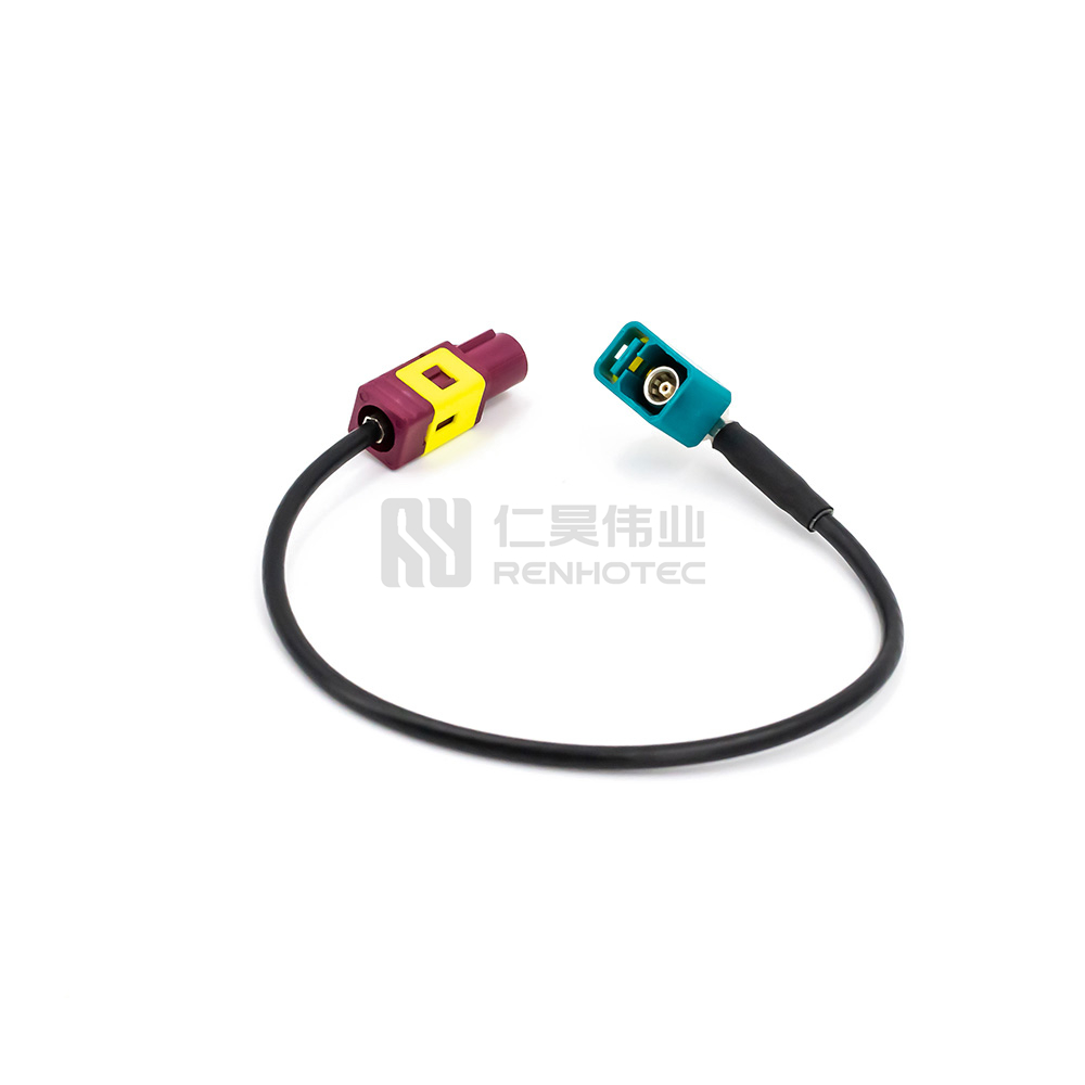 Waterproof FAKRA Cable R/A Fakra Female to Straight Fakra Male Connector - Image 6