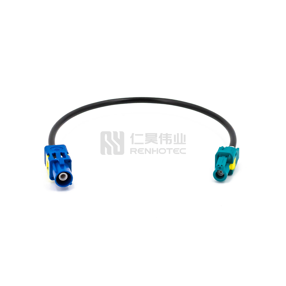 FAKRA Cable with HFM Single Female to FAKRA Male Connector - Image 2